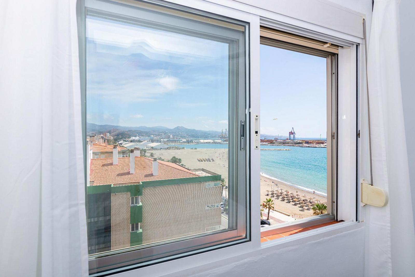 Impresionante Vista Al Mar - Elegante Apartamento Málaga Esterno foto